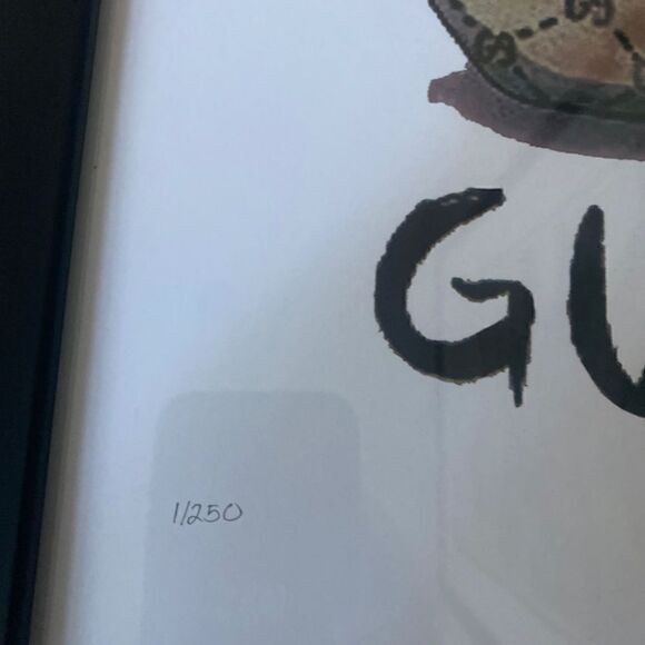 Fairchild Paris Limited Edition Vintage Gucci Print 1/250 14x18 - Picture 3 of 3